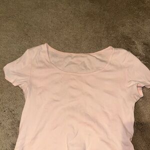 American Eagle Outfitters Blush Short Sleeve Tee